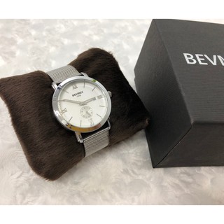 นาฬิกา BEVMEX นาฬิกาผู้ชายสายสแตนเลส รุ่นB6003หน้าปัดสีขาว