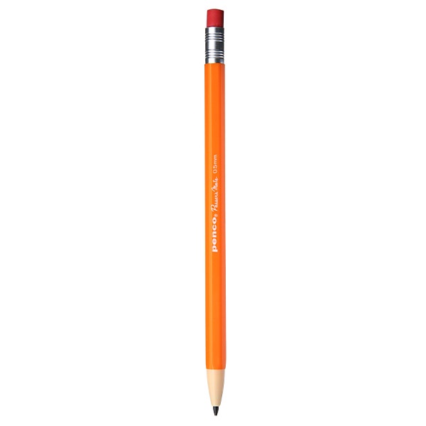Penco Passers Mate Pencil Orange / ดินสอกด สีส้ม แบรนด์ Penco จากประเทศญี่ปุ่น (HFT099-OR)