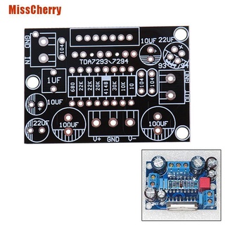 (Misscherry) บอร์ดขยายเสียงวงจร Tda7293 Tda7294