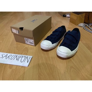 Converse Jack purcell V.3 น้ำเงิน  9 us (28cm)                 ของแท้ มือหนึ่ง ได้จากญี่ปุ่น