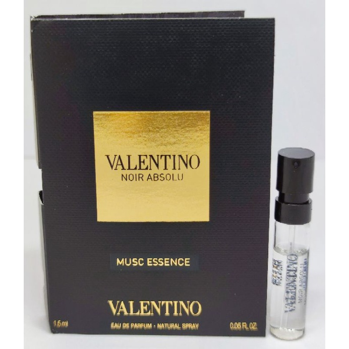 Vial VALENTINO NOIR ABSOLU Musc Essense 1.5ml ไวออลแท้ หอมจึ้งงงงง