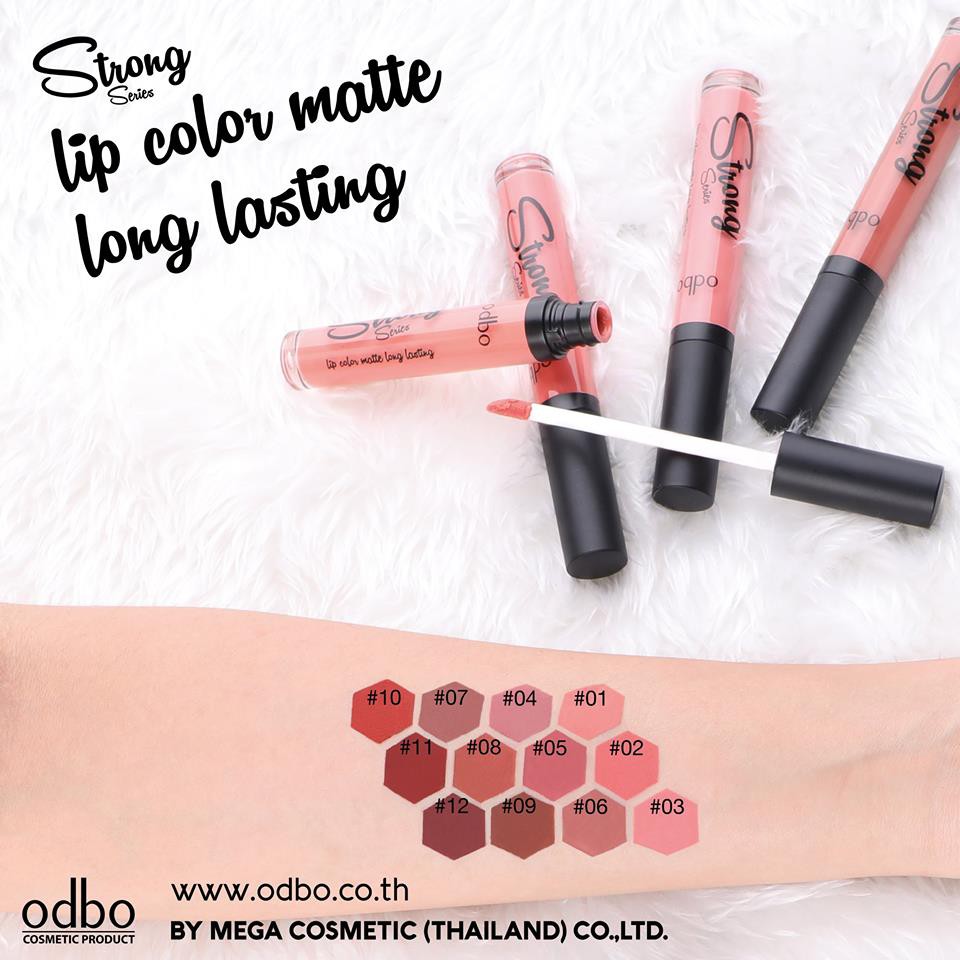 Odbo Strong Lip Color Matte Long Lasting #OD542