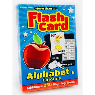 Alphabet and Colours Flash Card แฟลชการ์ดสอนภาษาอังกฤษ