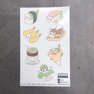 Sticker Switch panda Bento series