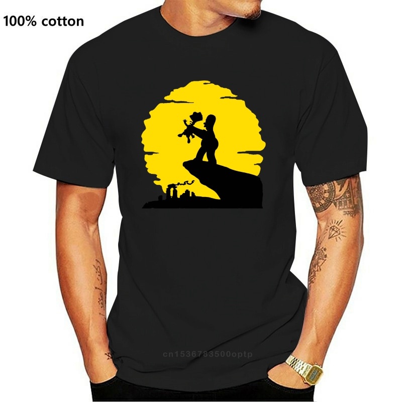 ยี่ห้อ The Circle Of Strife Homer Simpson Bart Simpson Lion King Summer