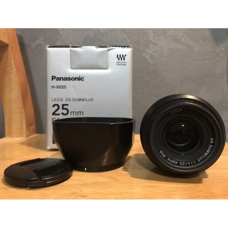 Panasonic Lumix Lens G Leica 25mm. F1.4 ASPH