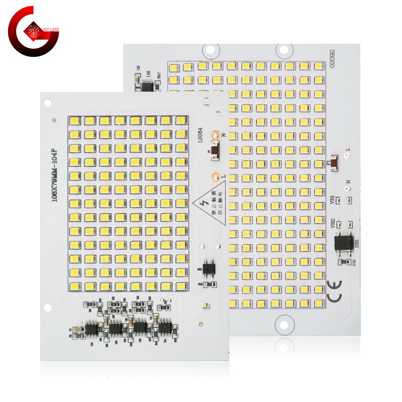 Got Liang SMD 2835 ชิปไฟสปอตไลท์ Led 100W 50W 30W 20W 10W AC 220V-240V สีขาวอบอุ่น DIY สําหรับกลางแจ้ง