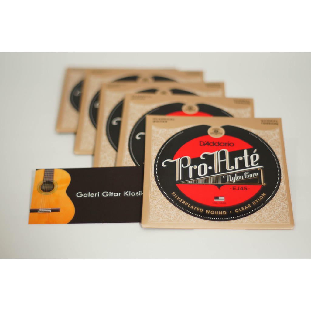 D'ADDARIO Daddario Pro Arte EJ45 ORIGINAL - สายกีต้าร์คลาสสิกไนลอน