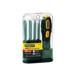 ไขควงชุด STANLEY 62-511 9 ชิ้น/ชุด screwdriver