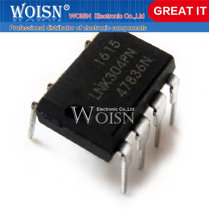 10 ชิ้น LNK304PN DIP7 LNK304P DIP LNK304 IC ใหม่และดั้งเดิมในสต็อก