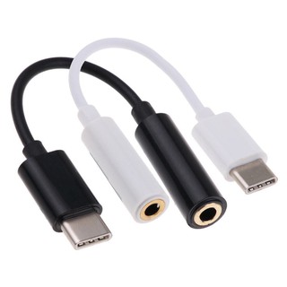 สายแปลงType C Male To 3.5 AUX Audio Female Jack Earphone Cable Type-C To 3.5mm Adapter