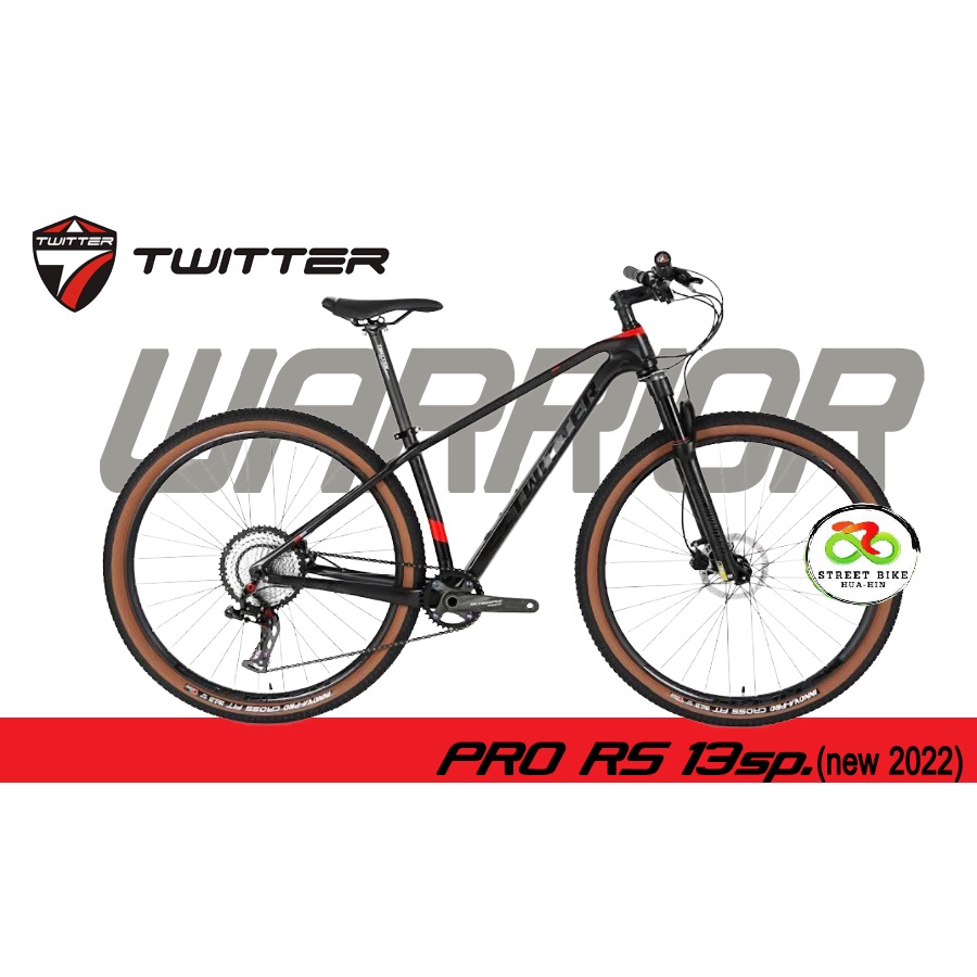 ใหม่ล่าสุด!!! จักรยานเสือภูเขา TWITTER WARRIOR Pro Rs 13sp NEW2022