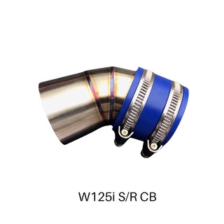 คอกรองเลสแท้ รุ่นWave125S/Rไฟเลี้ยวบังลม เรือน CB สแตนเลสแท้