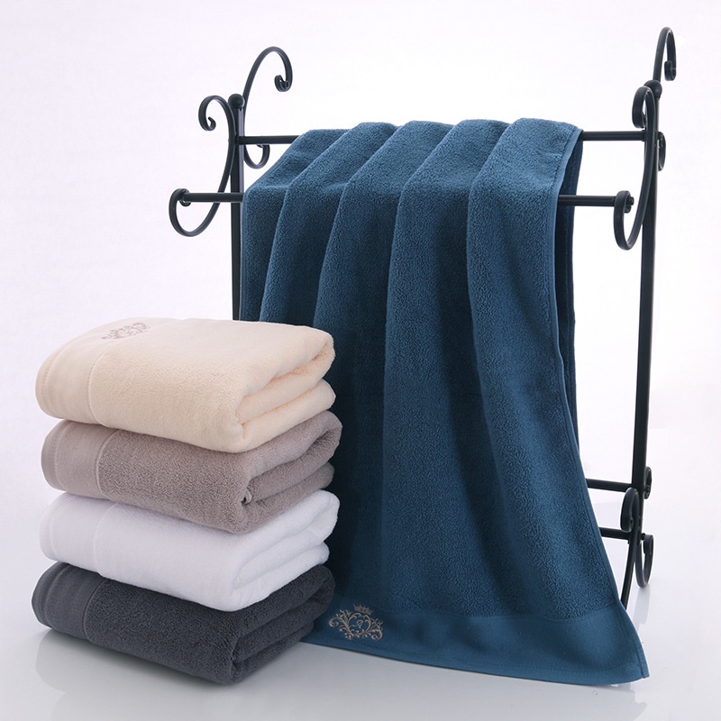 ผ้าเช็ดตัว ผ้าขนหนูเกรดพรีเมี่ยม ขนาด70*140ซม ผ้าขนหนูcotton ผ้าเช็ดตัว ซับน้ำดี  นิยมในโรงแรม5ดาว