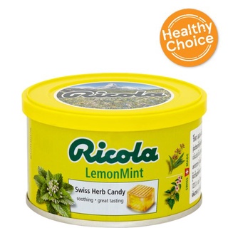 🚚💨พร้อมส่ง!! ริโคลา ลูกอมสมุนไพร รสเลมอน-มินต์ 100กรัม Ricola Lemon Mint Swiss Herb Candy 100g