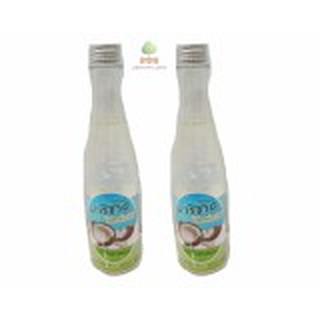 ปาริชาด น้ำมันมะพร้าวสกัดเย็น เกษตรอินทรย์ 100 % 500 ml 2 ขวด Parichard  Organic  #486