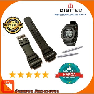 สายนาฬิกาข้อมือ Digitec 2012 Digitec 2012 DG-2012T สีดํา ฟรีปากกา