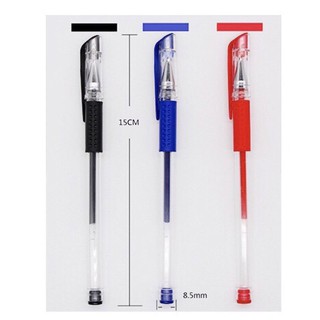 ปากกาหมึกเจล มี 3 สีให้เลือก 0.5mm หัวเข็ม ปากกาหัวเข็ม ปากกาน้ำเงิน พร้อมส่ง