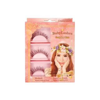 รุ่น Crystal004 BabyLashes ขนตาปลอม x 3คู่