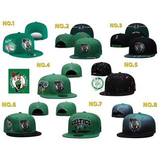 [Available in stock] Mens green Casual Boston Celtics baseball cap/Unisex basketball/outdoor sports adjustable