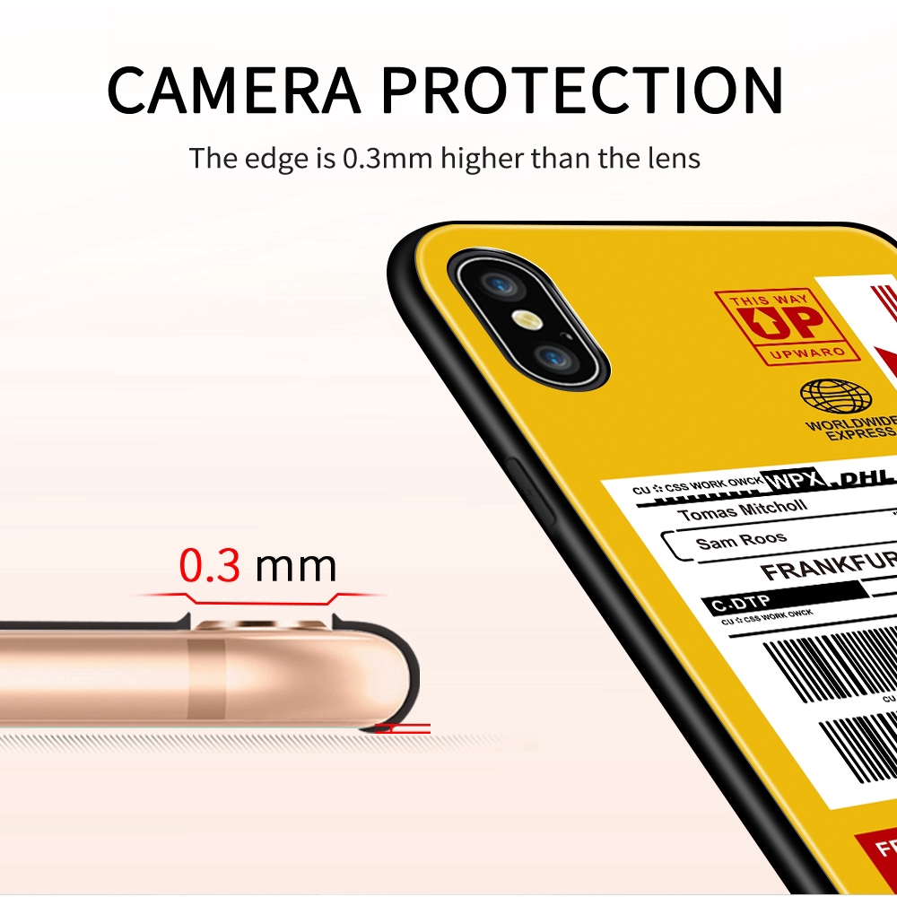 Infinix Hot 9 10 10I 10S NFC Note 8 8i Play X692 X655C X682B X682C X683 X688C สำหรับ Case Customs label Luxury Tide เคส เคสโทรศัพท์ เคสมือถือ #8