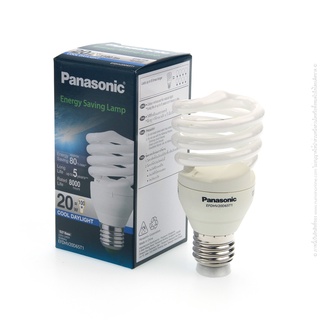 หลอดสไปรัล 20W PANASONIC (Daylight)