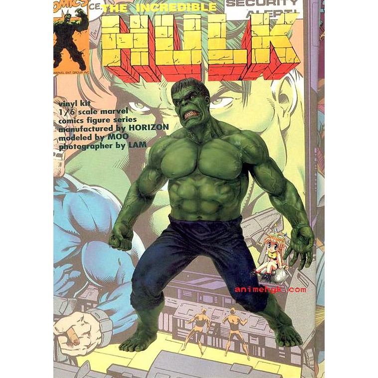 เดอะฮัลค์ มนุษย์ตัวเขียวจอมพลัง The Incredible HULK comic 1/6 Figure Vinyl ไวนิล ฟิกเกอร์ โมเดล