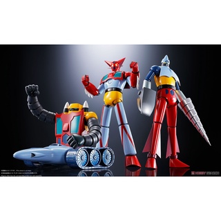 Bandai Soul of Chogokin GX-74 Getter 1 &amp; GX-91 Getter 2 &amp; 3 D.C. Action Figure รวมงานเก็ตเตอร์