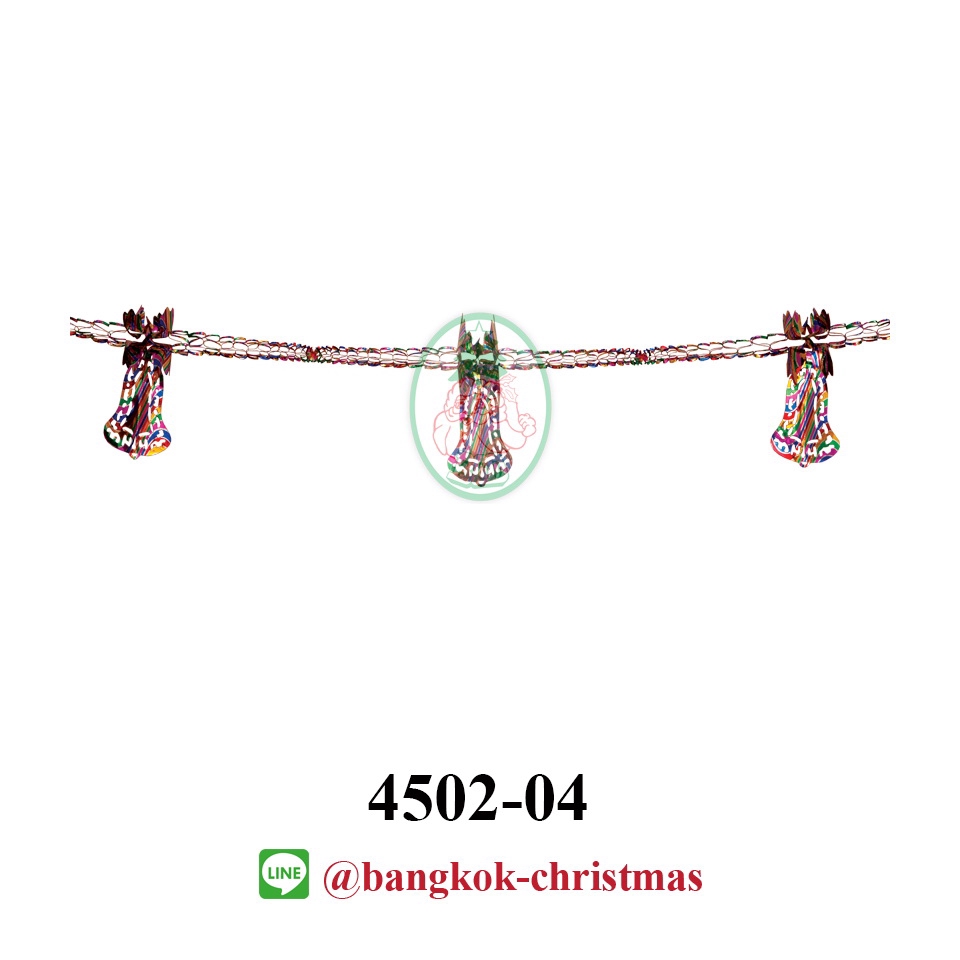 ของประดับ ของตกแต่งเทศกาลปีใหม่ คริสต์มาส ราคาโรงงาน ราคาถูก สายบิด สายยืด (4502-04)