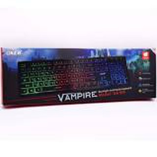 OKER VA-59 OKER VAMPIRE KEYBOARD USB MULI BACKLIGHT VA59 มีไฟ