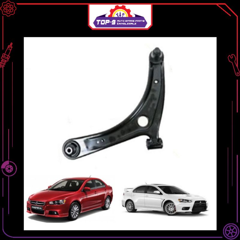 LOWER ARM PROTON INSPIRA 1.8 2.0 LANCER 2.0 GT CY4A ASX ( 4010A010 4010A009 )