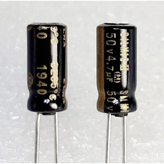 Elna Silmic II 1uf 2.2uf 4.7uf 50v , 10uf 35v , 22uf 25v capacitor ตัวเก็บประจุ คาปาซิเตอร์