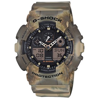 นาฬิกา Casio G-Shock Limited model Marble Camouflage series รุ่น GA-100MM-5A ของแท้ รับประกัน 1 ปี