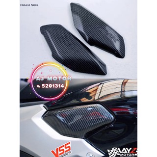 Nmax155 V1 ชุดฝาครอบด้านข้างตัวถัง คาร์บอน สําหรับ YAMAHA N-MAX155 NMAX-155 N-MAX