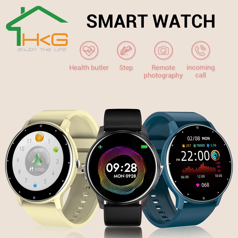 HKG ZL02 สมาร์ทวอทช์ นาฬิกาข้อมือ Smart Watch ZL02 HD Screen อุปกรณ์สวม