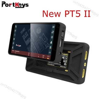 【พร้อมส่ง】Portkeys Pt5 II มอนิเตอร์กล้องสตูดิโอ 4k 5 นิ้ว LUT DSLR แบบพกพา สําหรับถ่ายภาพ วิดีโอ