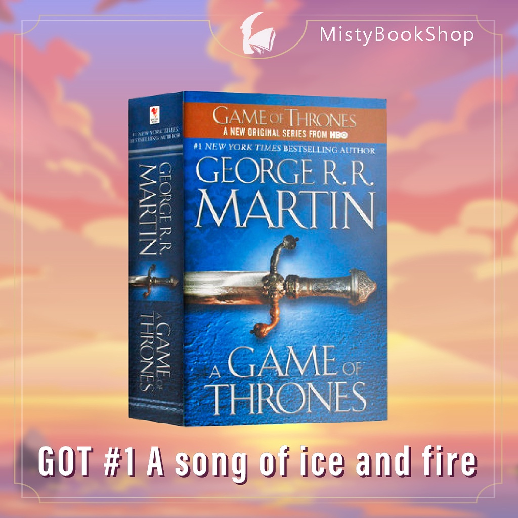 [ พร้อมส่ง-แยกเล่ม ] A Game of Thrones เล่ม 1-5 (George RR Martin Song of Ice and Fire Series) นิยายภาษาอังกฤษ