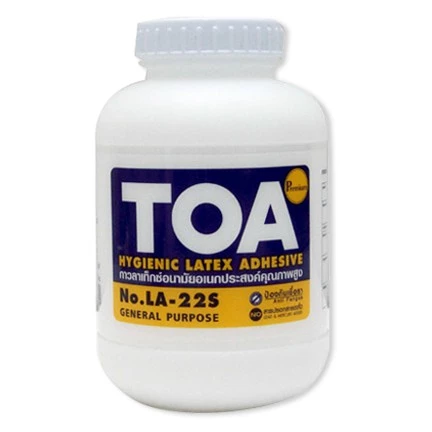 TOA กาวลาเท็กซ์ รุ่น LA-225 ขนาด 4 8 16 และ 32 ออนซ์