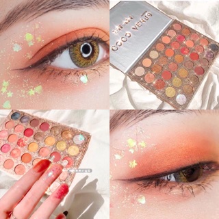 พาเลทอายแชโดว์ 35 สี Dikalu Coco Venus ของแท้ สีสวย คุ้มเกินราคา อายแชโดว์ eyeshadow พาเลท