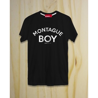 เสื้อยืด MONTAGUE BOY สีดำ แบรนด์ DONt