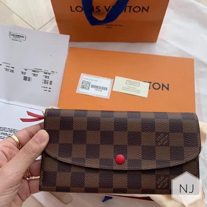 👛New✨LV Emilie Wallet Damier Dc20 💯