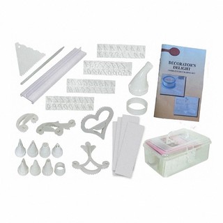 MOMMA 100 อุปกรณ์ ชุดตกแต่ง เค้ก ( 100 Pieces Cake Decorating Kit )