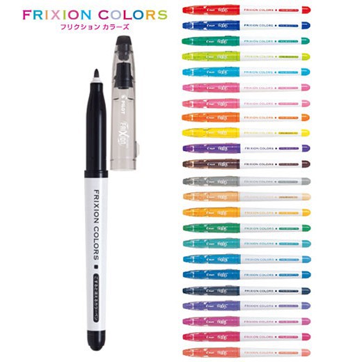 ☍❁Pilot Frixion ปากกาเมจิกลบได้ ครบ 24 สี