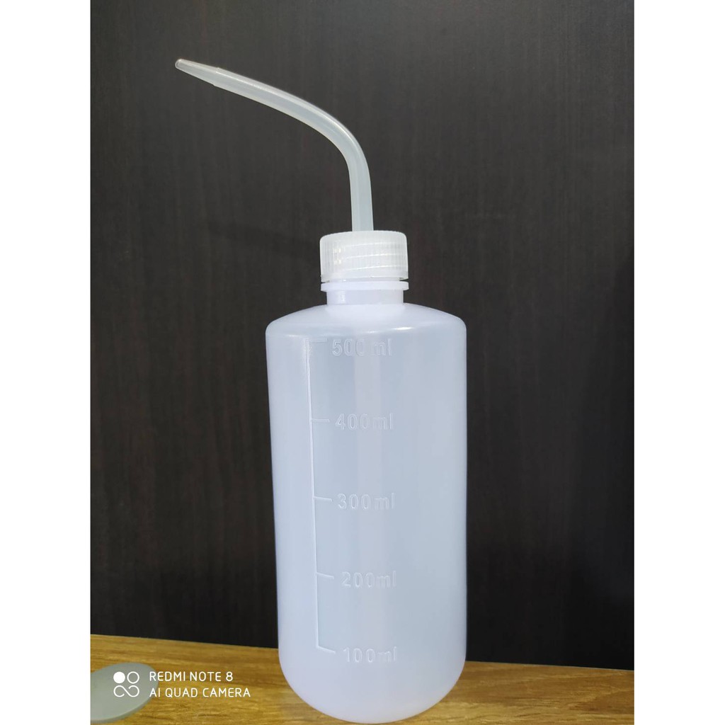 Wash Bottle LDPE 500ML ยี่ห้อ LP ขวดฉีดน้ำกลั่น ขวดน้ำกลั่น