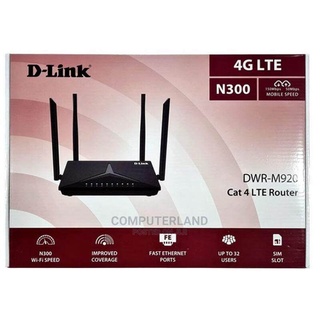 D-LINK DWR-M920 4G LTE N300 Router