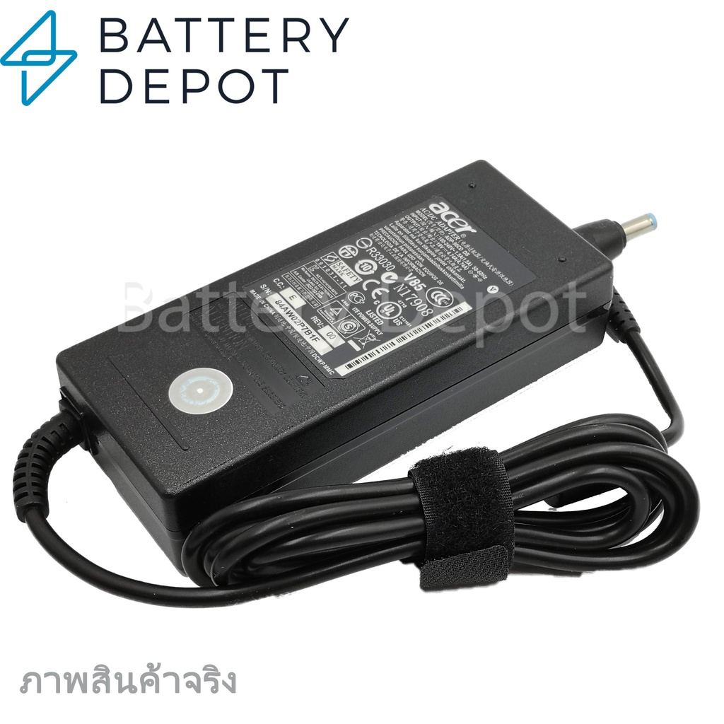 Acer Adapter ของแท้ Acer Aspire 4750G 4752 5745G 5755G / Aspire 4540 4540G 4535G 90w 5.5 สายชาร์จ Acer #7