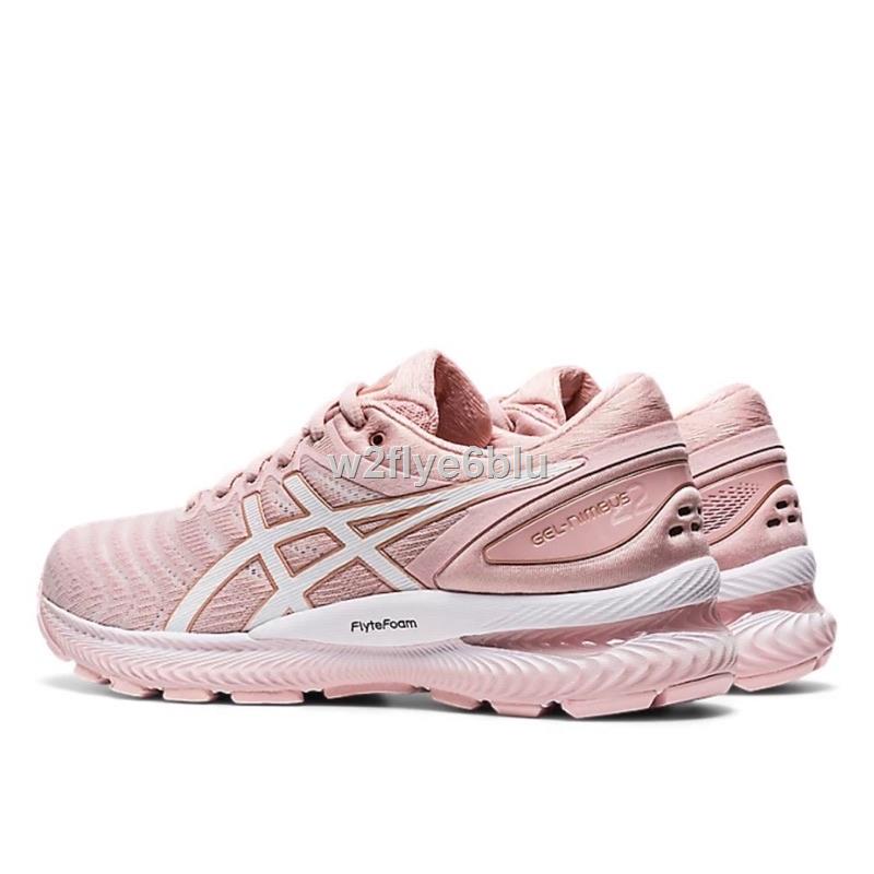 ⊕รองเท้าวิ่งผู้หญิง Asics GEL-NIMBUS 22 สีพีช (1012A587-703) ของแท้% จาก Shop #6