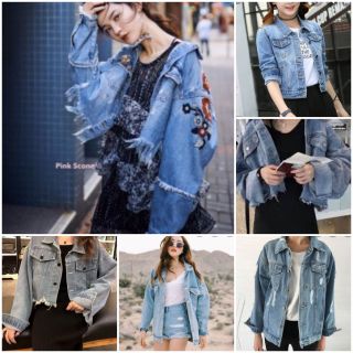 ไลฟ์สด🥳Jacket Jeans.นำเข้าจากเกาหลี-us