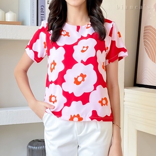 [Clearance Sale]เสื้อคอกลมรุ่น Blooming Tops