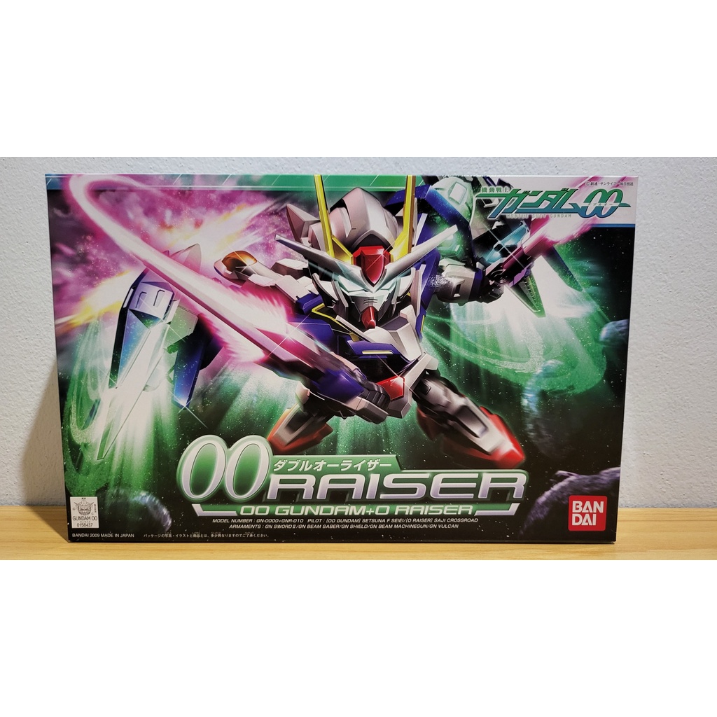 Bandai SD BB322 00 Raiser ( 00 Gundam + 0 Raiser ) (Gundam Model Kits) โมเดล กันดั้ม กันพลา
